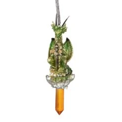6.25 In. Cicles, The Gothic Dragon Collectible Holiday Ornament 14 6.25 In. Cicles, The Gothic Dragon Collectible Holiday Ornament -Christmas Decor Shop design toscano single christmas ornaments qs292912 44 1000