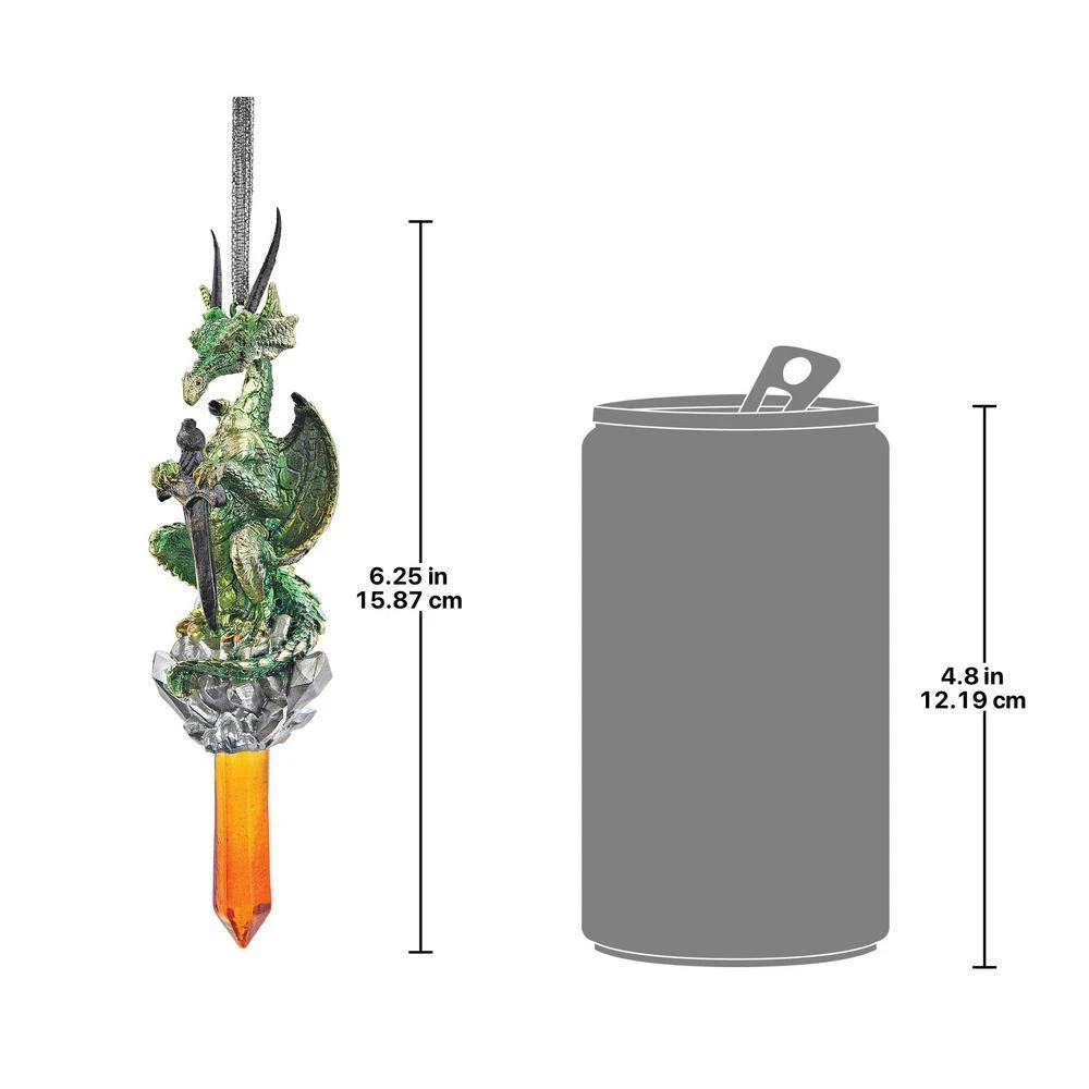 6.25 In. Cicles, The Gothic Dragon Collectible Holiday Ornament 8 6.25 In. Cicles, The Gothic Dragon Collectible Holiday Ornament - Image 6