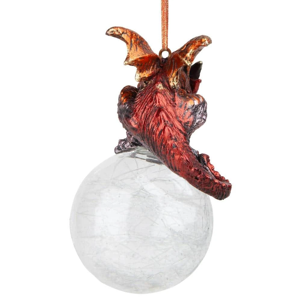3.5 In. The Pensive Percher Dragon 2018 Collectible Holiday Ornament 5 3.5 In. The Pensive Percher Dragon 2018 Collectible Holiday Ornament - Image 3
