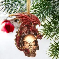 3 In. The Black Coal Dragon 2016 Holiday Ornament -Christmas Decor Shop design toscano single christmas ornaments qs93847 31 1000