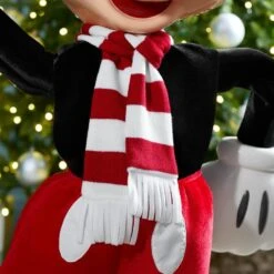 Disney 4 Ft. Animated Holiday Mickey Mouse A5 -Christmas Decor Shop disney christmas animatronics 25sv24951 66 1000