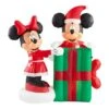 Disney 5 Ft. Animated Inflatable Minnie With Mickey Popping Out Of Present Scene -Christmas Decor Shop disney christmas inflatables 117440 64 1000