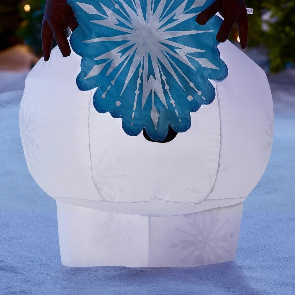Disney 4 Ft. Inflatable Olaf With Snowflake Scarf 8 Disney 4 Ft. Inflatable Olaf With Snowflake Scarf - Image 6