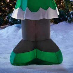 Disney 3.5 Ft. Inflatable Minnie Mouse In Holiday Outfit -Christmas Decor Shop disney christmas inflatables 118707 1d 1000