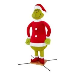 Dr. Seuss 68.9 In Animated Christmas Grinch With Sound Yard Sculpture 9 Dr. Seuss 68.9 In Animated Christmas Grinch With Sound Yard Sculpture -Christmas Decor Shop dr seuss christmas light projectors 21gm12656 40 1000