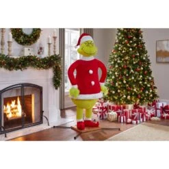 Dr. Seuss 68.9 In Animated Christmas Grinch With Sound Yard Sculpture 8 Dr. Seuss 68.9 In Animated Christmas Grinch With Sound Yard Sculpture -Christmas Decor Shop dr seuss christmas light projectors 21gm12656 e1 1000