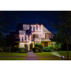NFL New York Giants Team Pride Light -Christmas Decor Shop fabrique innovations inc christmas light projectors lednyg c3 1000