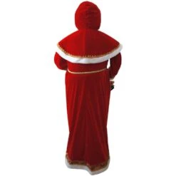 58 In. Dancing Mrs.Claus With Hooded Cloak And Basket,Standing Decor, Motion-Activated Christmas Animatronic -Christmas Decor Shop fraser hill farm christmas figurines famc058d 23red 4f 1000