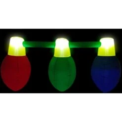 3.5 Ft. Pre-Lit Hanging Christmas Bulb Trio Christmas Inflatable