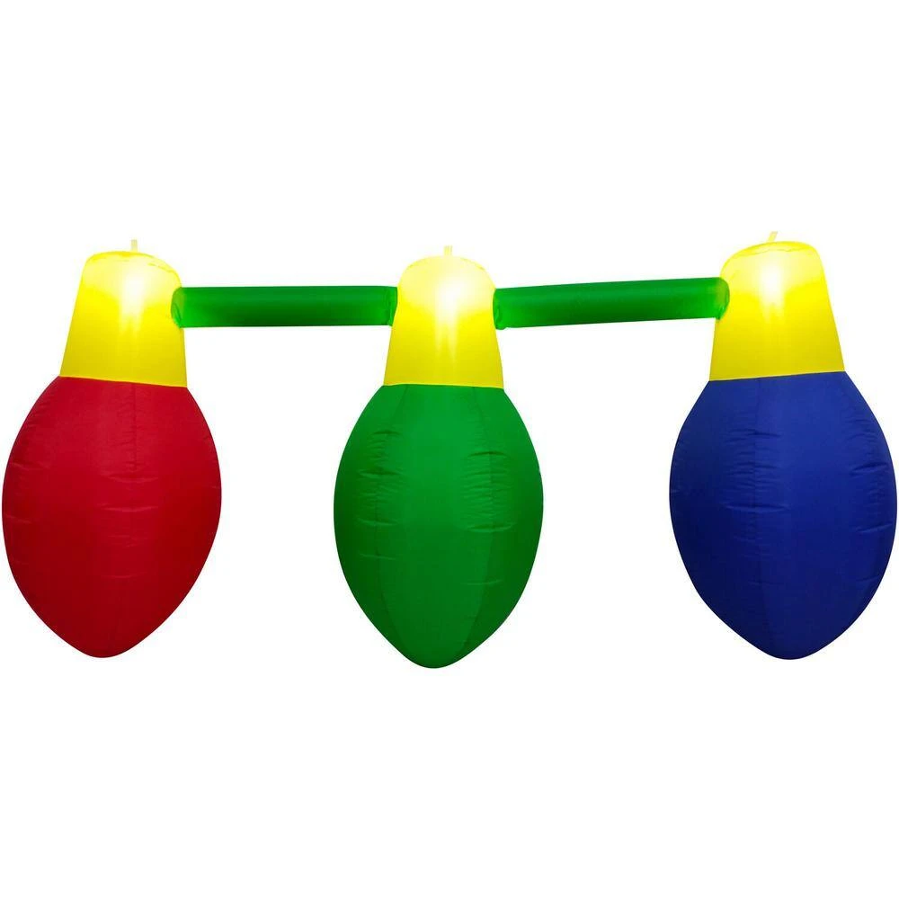 3.5 Ft. Pre-Lit Hanging Christmas Bulb Trio Christmas Inflatable 10 3.5 Ft. Pre-Lit Hanging Christmas Bulb Trio Christmas Inflatable - Image 8