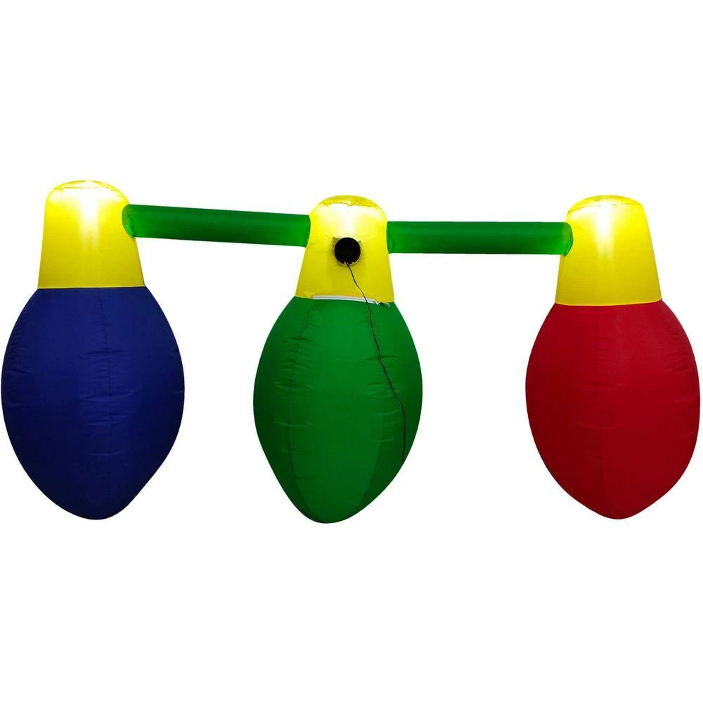 3.5 Ft. Pre-Lit Hanging Christmas Bulb Trio Christmas Inflatable 9 3.5 Ft. Pre-Lit Hanging Christmas Bulb Trio Christmas Inflatable - Image 7