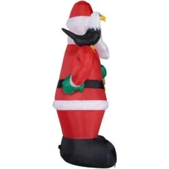 8 Ft. Americana Santa With Bald Eagle Christmas Inflatable With Lights 24 8 Ft. Americana Santa With Bald Eagle Christmas Inflatable With Lights -Christmas Decor Shop fraser hill farm christmas inflatables fhfsanta081 l 4f 1000