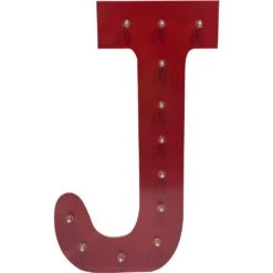 23 In. Artificial Chrismtas Wreath With 2 Garlands And J And Y Marquee Styled LED Light -Christmas Decor Shop fraser hill farm christmas wreaths ffchdec001 joy 40 1000