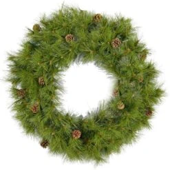 48 In. Eastern Pine Artificial Holiday Wreath