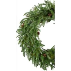 36 In. Norway Pine Artificial Holiday Wreath -Christmas Decor Shop fraser hill farm christmas wreaths ffnp036w 0gr e1 1000