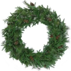 48 In. Norway Pine Artificial Holiday Wreath