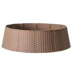 25 In. Brown Large Rattan Collar Christmas Tree Skirt 15 25 In. Brown Large Rattan Collar Christmas Tree Skirt -Christmas Decor Shop gardenised christmas tree skirts qi003957 br 44 1000