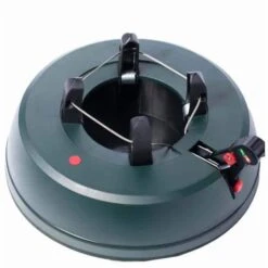 Large 14.5 In. Dia. X 3.5 In. H Automatic Plastic Green Foot Pedal Christmas Tree Stand -Christmas Decor Shop gardenised christmas tree stands qi003954 l 76 1000