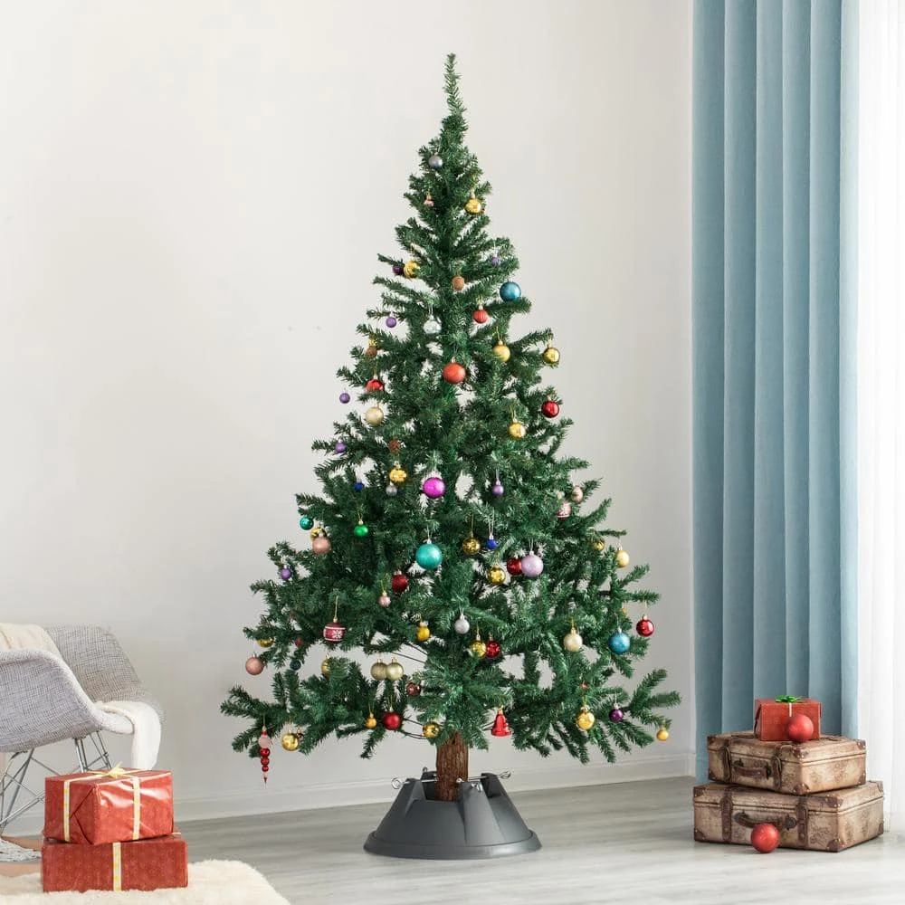 Grey Plastic Christmas Tree Stand With Screw Fastener 6 Grey Plastic Christmas Tree Stand With Screw Fastener - Image 4