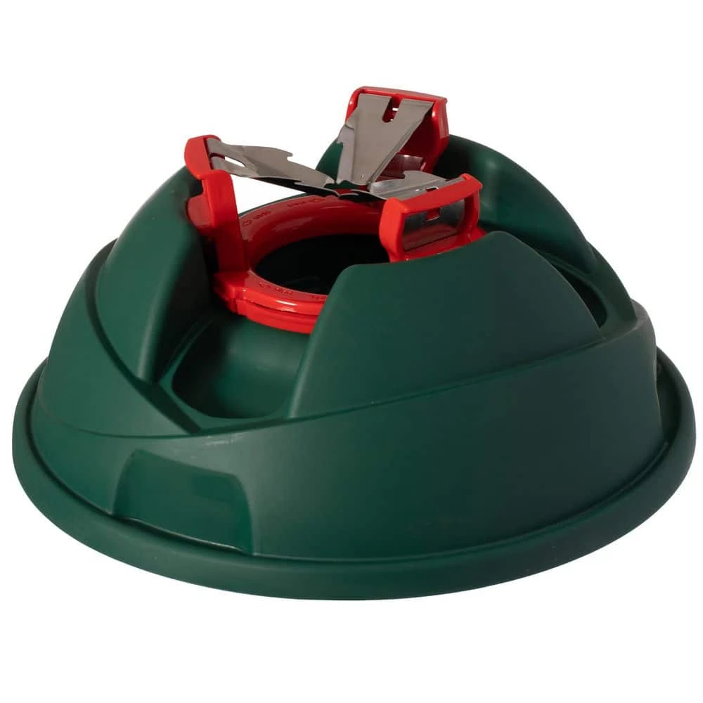 Indoor Automatic Green Christmas Tree Stand With Water Reservoir, Adjustable Metal Claws 5 Indoor Automatic Green Christmas Tree Stand With Water Reservoir, Adjustable Metal Claws - Image 3