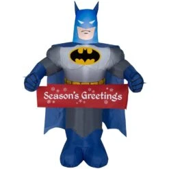 3.5 Ft. Inflatable Batman With Banner