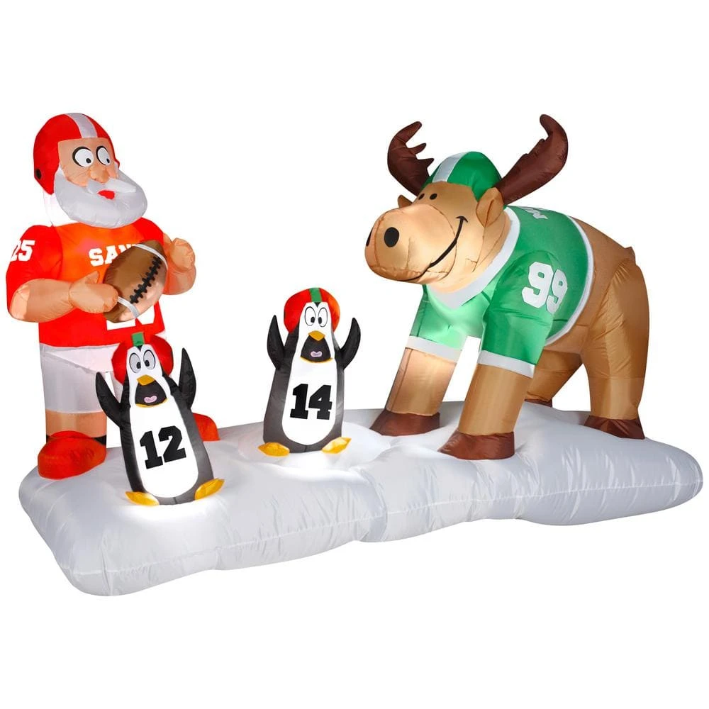 4 Ft. Football Scene Inflatable 3 4 Ft. Football Scene Inflatable