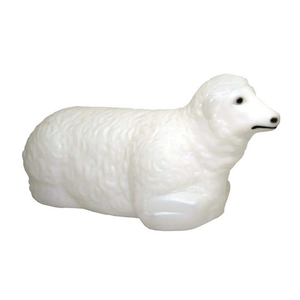 9 In. Sheep Statue 3 9 In. Sheep Statue