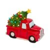 7.48 In. H Christmas Village B/O Lighted Dolomite Holiday Truck With Tree -Christmas Decor Shop gerson international christmas villages 2533710ec 64 1000