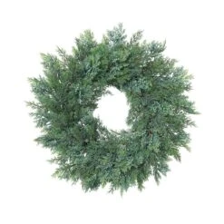 22 In. Artificial Dia Cedar Wreath With Berry Accents