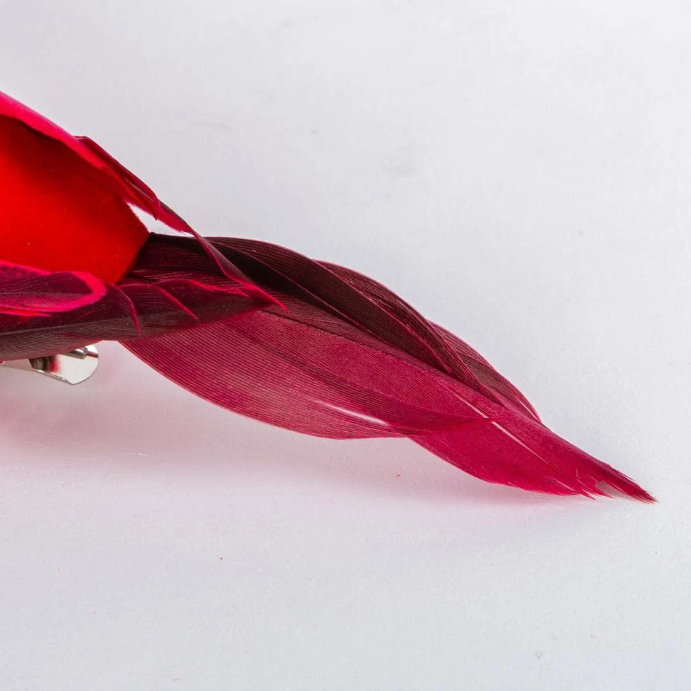 Set Of 24 Vibrant 4.5 In. Cardinal Clip Ornaments 7 Set Of 24 Vibrant 4.5 In. Cardinal Clip Ornaments - Image 5