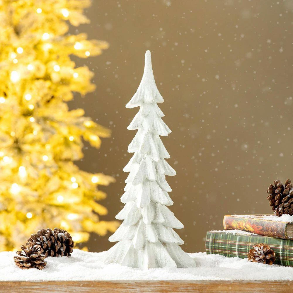 14.75 In. H Resin Christmas Table Tree Decor 5 14.75 In. H Resin Christmas Table Tree Decor - Image 3
