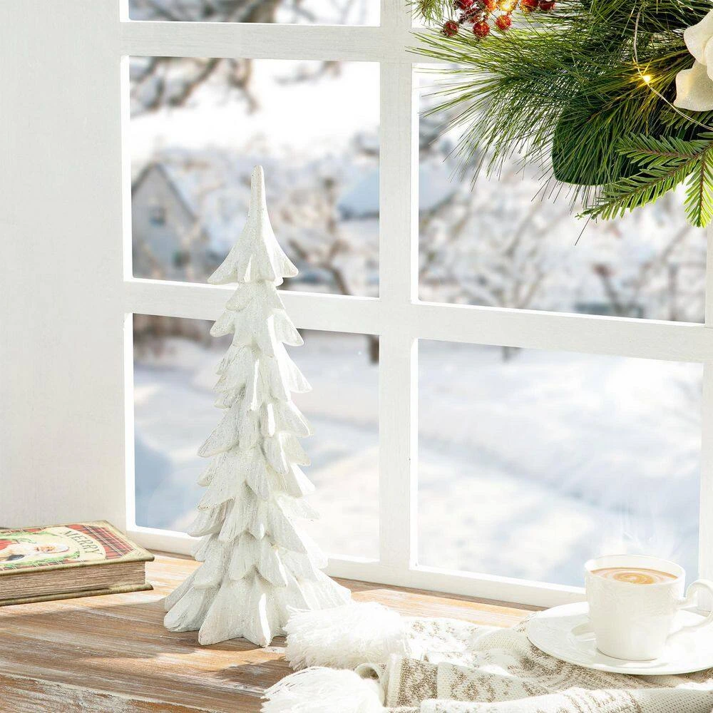 14.75 In. H Resin Christmas Table Tree Decor 6 14.75 In. H Resin Christmas Table Tree Decor - Image 4