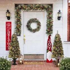 42 In. H Wooden Christmas Gnome Porch Sign 13 42 In. H Wooden Christmas Gnome Porch Sign -Christmas Decor Shop glitzhome christmas figurines 2010100037 77 1000