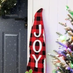 42 In. H Wooden Christmas Gnome Porch Sign 18 42 In. H Wooden Christmas Gnome Porch Sign -Christmas Decor Shop glitzhome christmas figurines 2010100037 fa 1000