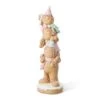 29.25 In. H Christmas Macaron Pink Resin Stacked Gingerbread Man Porch Decor -Christmas Decor Shop glitzhome christmas figurines 2038500019 64 1000