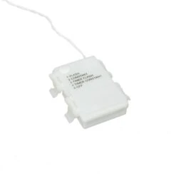 9 Ft. Pre-Lit White Pine Artificial Christmas Garland, With 50 Warm White LED Lights And Timer -Christmas Decor Shop glitzhome christmas garland 2016000025 76 1000