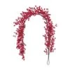 6ft. Christmas Prelit Red Berries Garland -Christmas Decor Shop glitzhome christmas garland 2016000062 64 1000