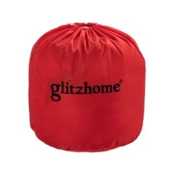 7.00 Ft. Lighted Inflatable Santa With Lamp Post Sign Decor -Christmas Decor Shop glitzhome christmas inflatables 2005200034 76 1000