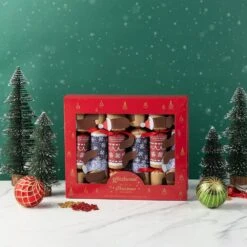 1.50 In. Christmas Dogs Party Cracker Ornament With Gift Contents (12 Pack) -Christmas Decor Shop glitzhome christmas ornament sets 2039900009 77 1000