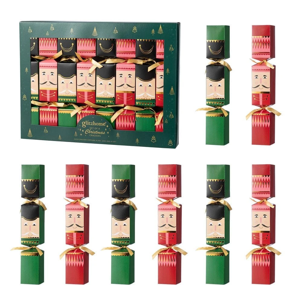 2.00 In. Christmas Nutcracker Party Cracker Ornament With Gift Contents (8 Pack) 3 2.00 In. Christmas Nutcracker Party Cracker Ornament With Gift Contents (8 Pack)