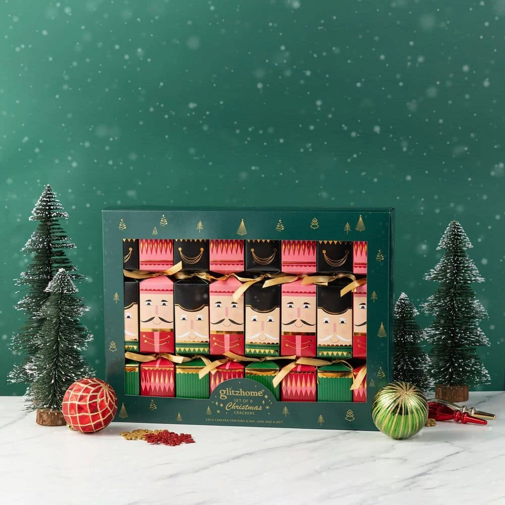 2.00 In. Christmas Nutcracker Party Cracker Ornament With Gift Contents (8 Pack) 6 2.00 In. Christmas Nutcracker Party Cracker Ornament With Gift Contents (8 Pack) - Image 4