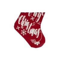 21 In. H Fabric Stocking, In. Merry Christmas In -Christmas Decor Shop glitzhome christmas stockings 1113202454 44 1000