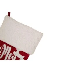 21 In. H Fabric Stocking, In. Merry Christmas In -Christmas Decor Shop glitzhome christmas stockings 1113202454 4f 1000