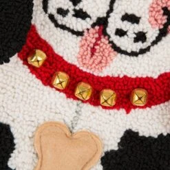 22 In. Polyester 3D Dog Hooked Stocking (2-Pack) -Christmas Decor Shop glitzhome christmas stockings 2004700059 4f 1000