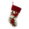 21.00 In. H Polyester Cardinal Hooked Stocking 2 21.00 In. H Polyester Cardinal Hooked Stocking -Christmas Decor Shop glitzhome christmas stockings 2004700082 64 1000