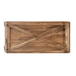 22.09 In. L Natural Wooden Tree Collar (KD) -Christmas Decor Shop glitzhome christmas tree collars 1106203434 1f 1000