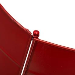 26 In. D Red Metal Tree Collar (KD) -Christmas Decor Shop glitzhome christmas tree collars 2010600013 1f 1000