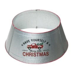 26 In. D Galvanized Metal Truck Tree Collar (KD)