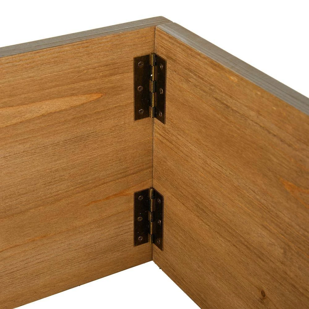 22 In. D Warm Gray Wooden Tree Collar (KD) 9 22 In. D Warm Gray Wooden Tree Collar (KD) - Image 7