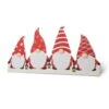 30 In. L Christmas Gnomes Metal Tree Collar -Christmas Decor Shop glitzhome christmas tree collars 2010600047 64 1000